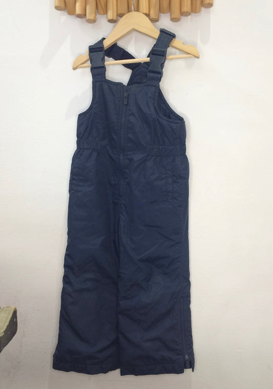 Navy bib snowpants 3y