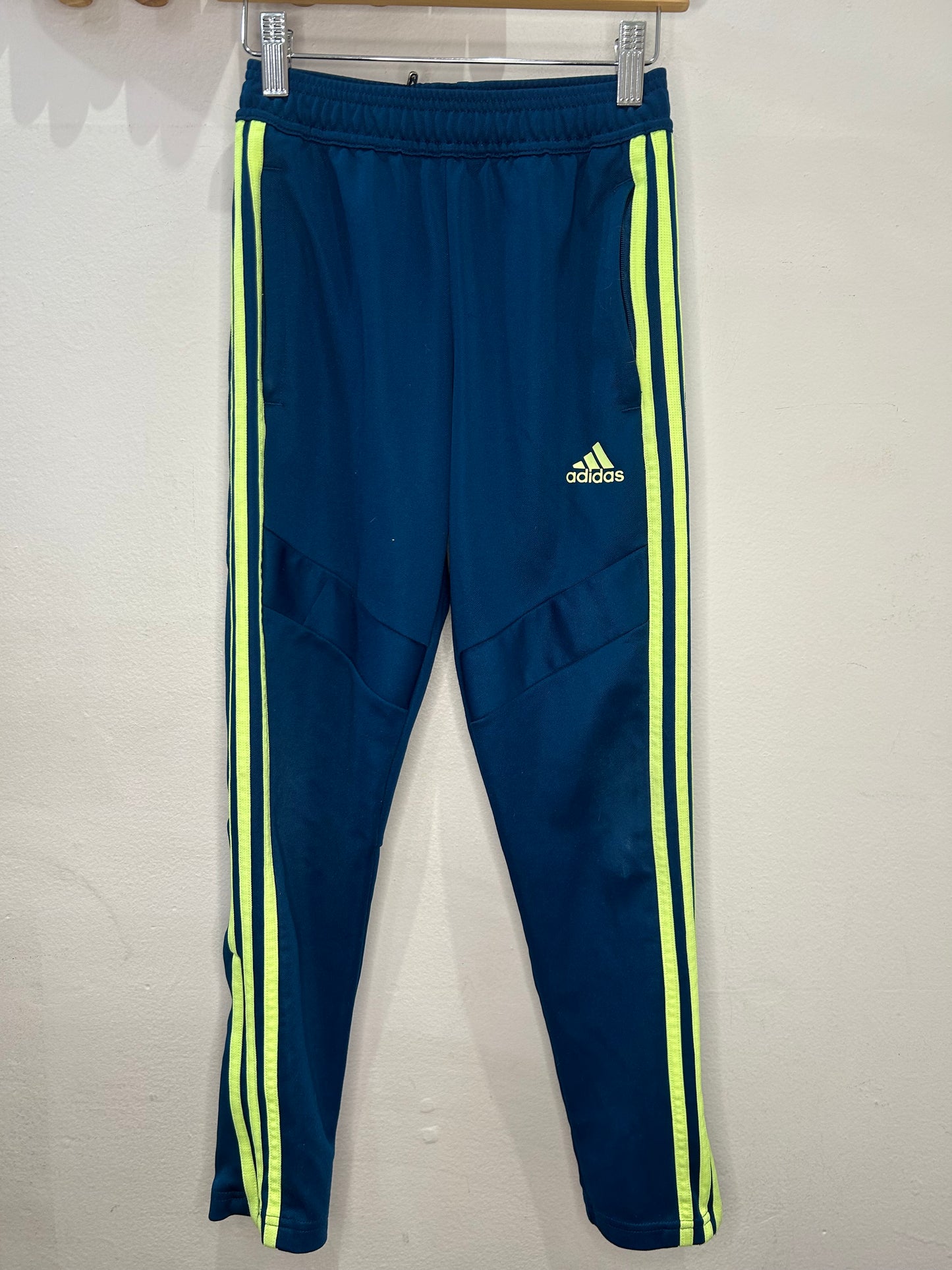 Adidas activewear teal joggers 9-10y