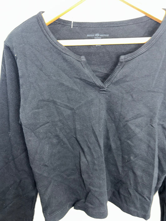 Brand Melvlle crop black longsleeve