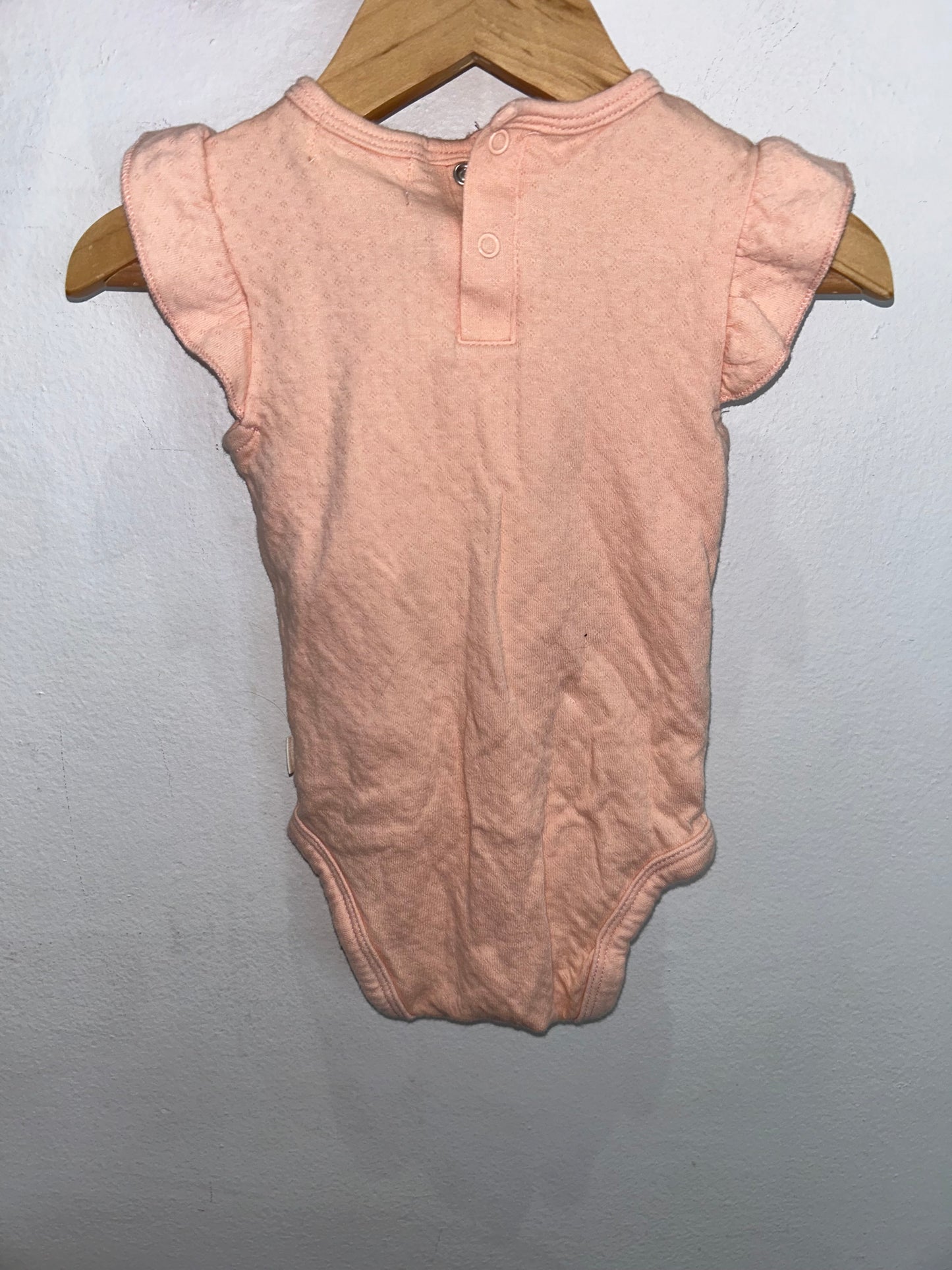 Strawberry texture onesie 18m