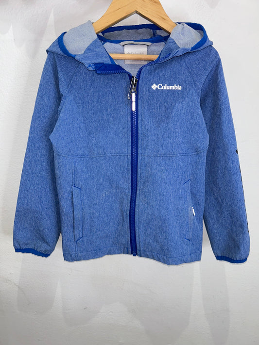 Columbia blue windbreaker 4y