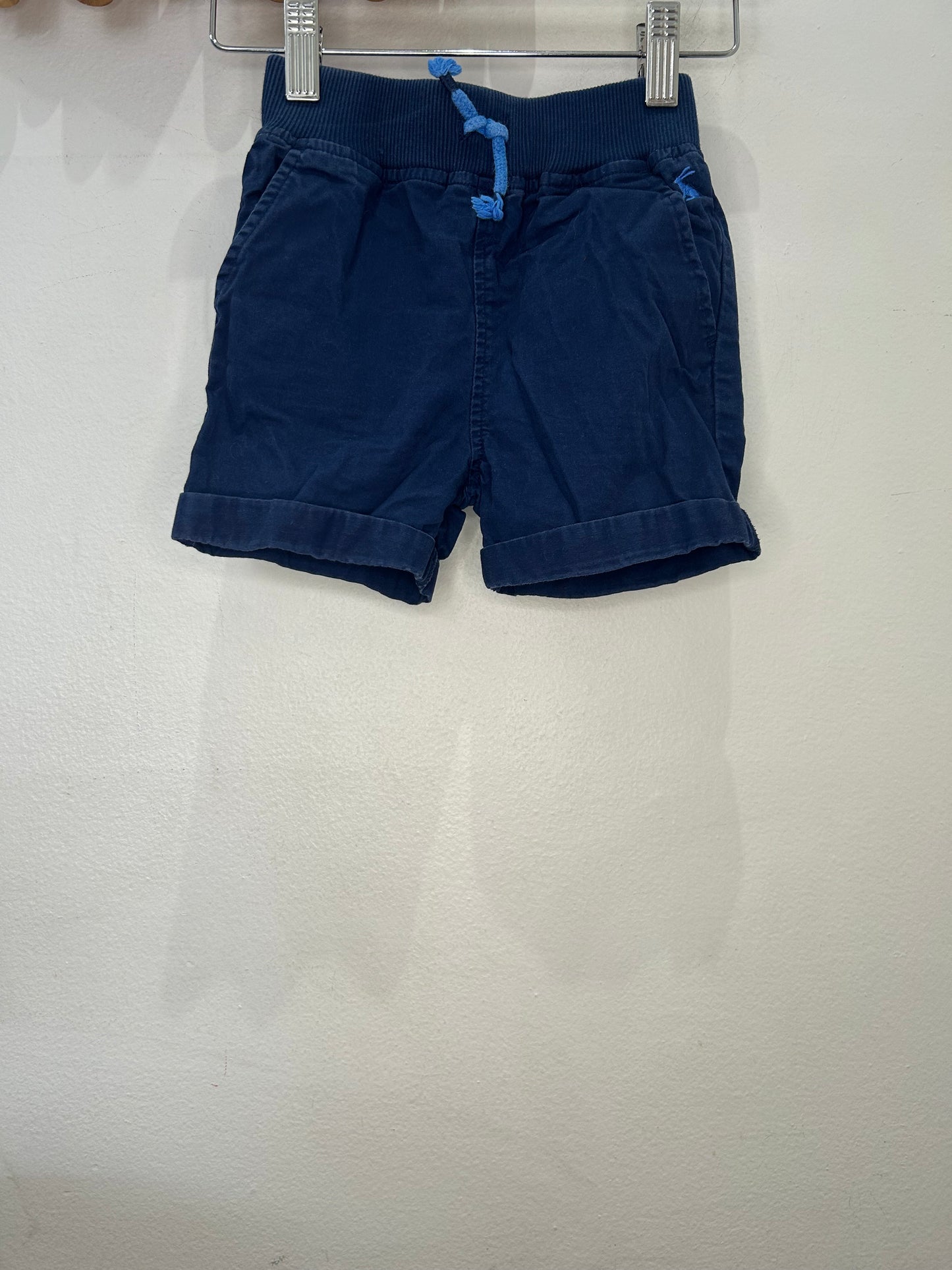 Joules blue shorts 18-24m