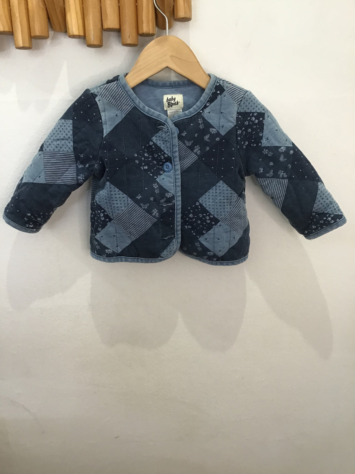 Blue quilted topper 6m – Canopy Kids