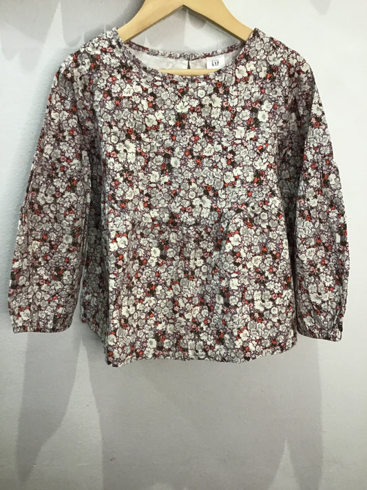 Floral blouse 5y
