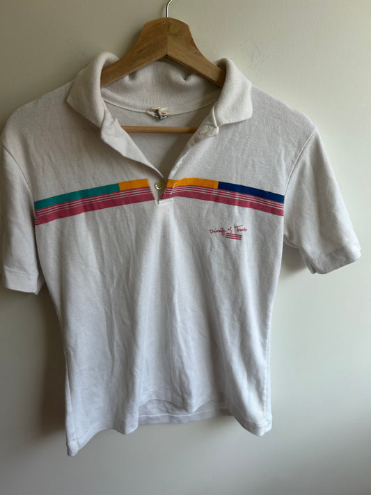 Vintage UofT golf polo S*