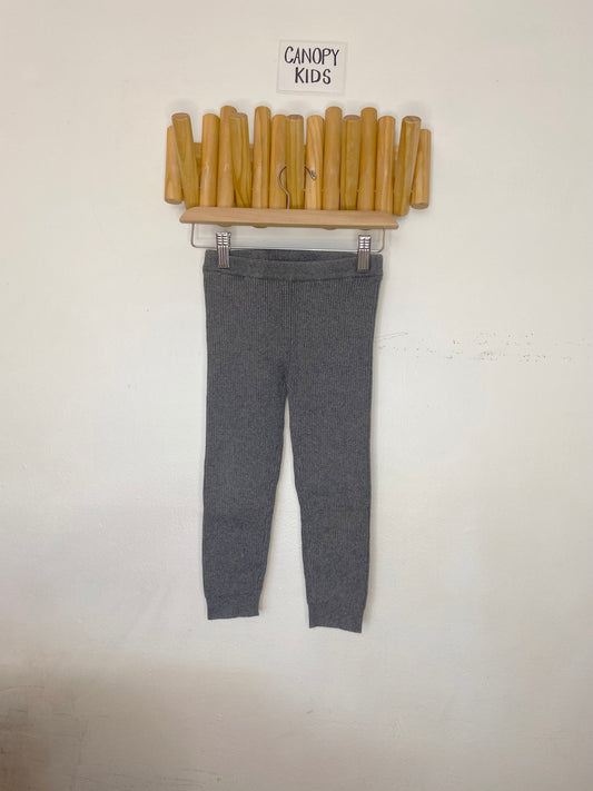 Ash ribbed sweater pants 4y
