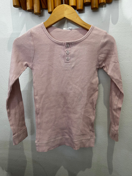 Jamie Kay pink henley 5y