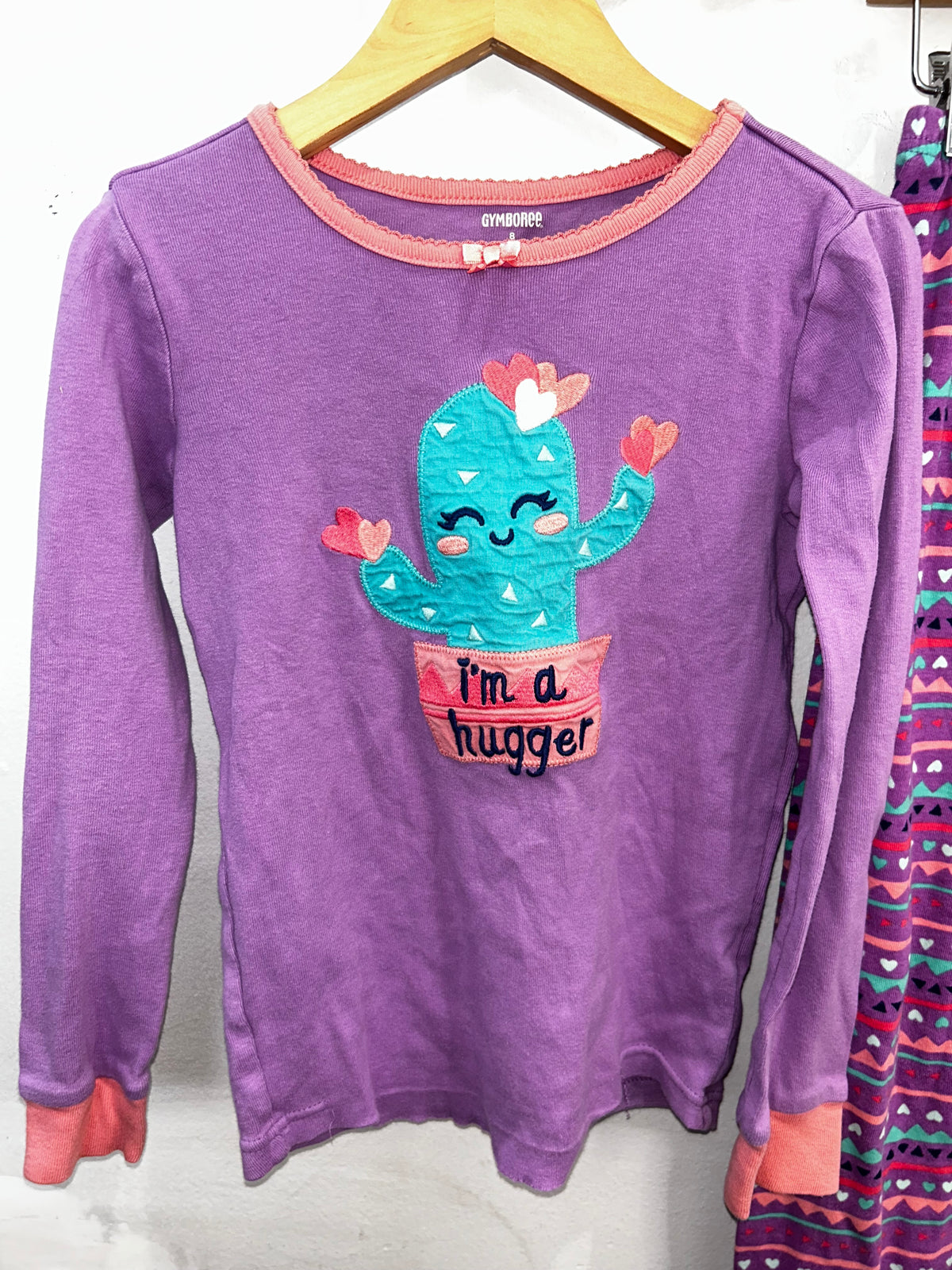 Purple cactus pyjamas 8y