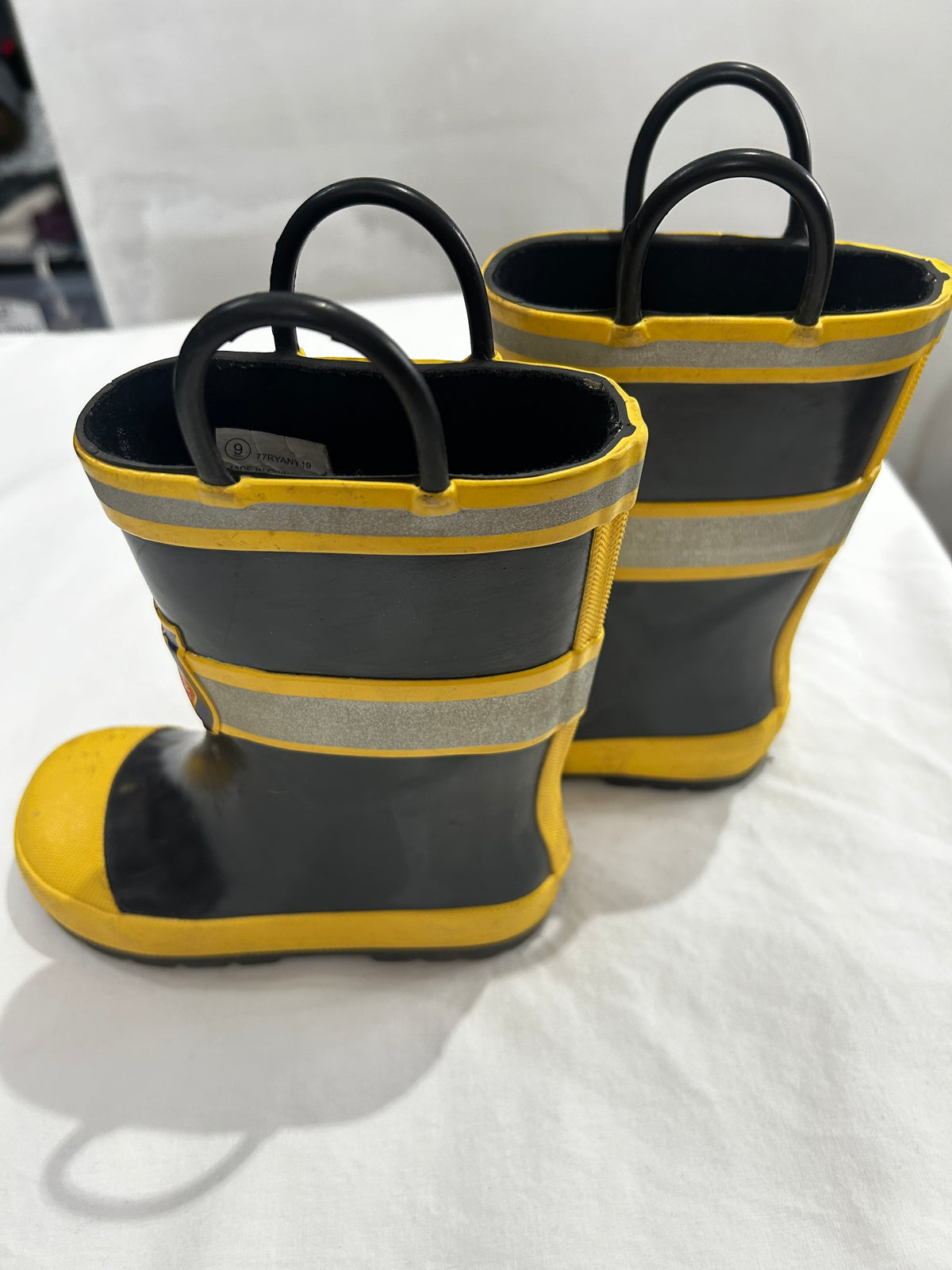 C9 fire rescue rain boots