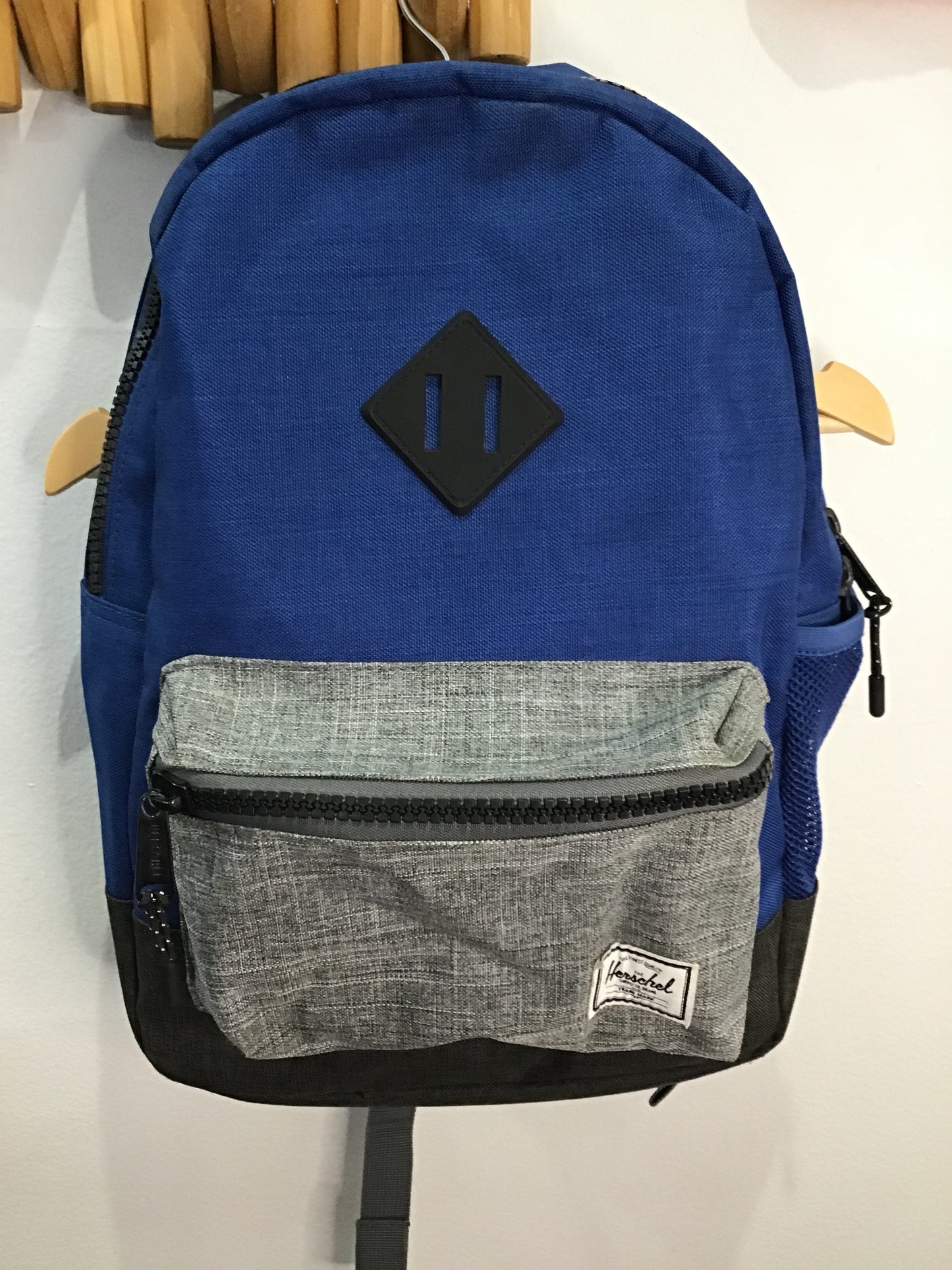 Herschel kids size blue backpack