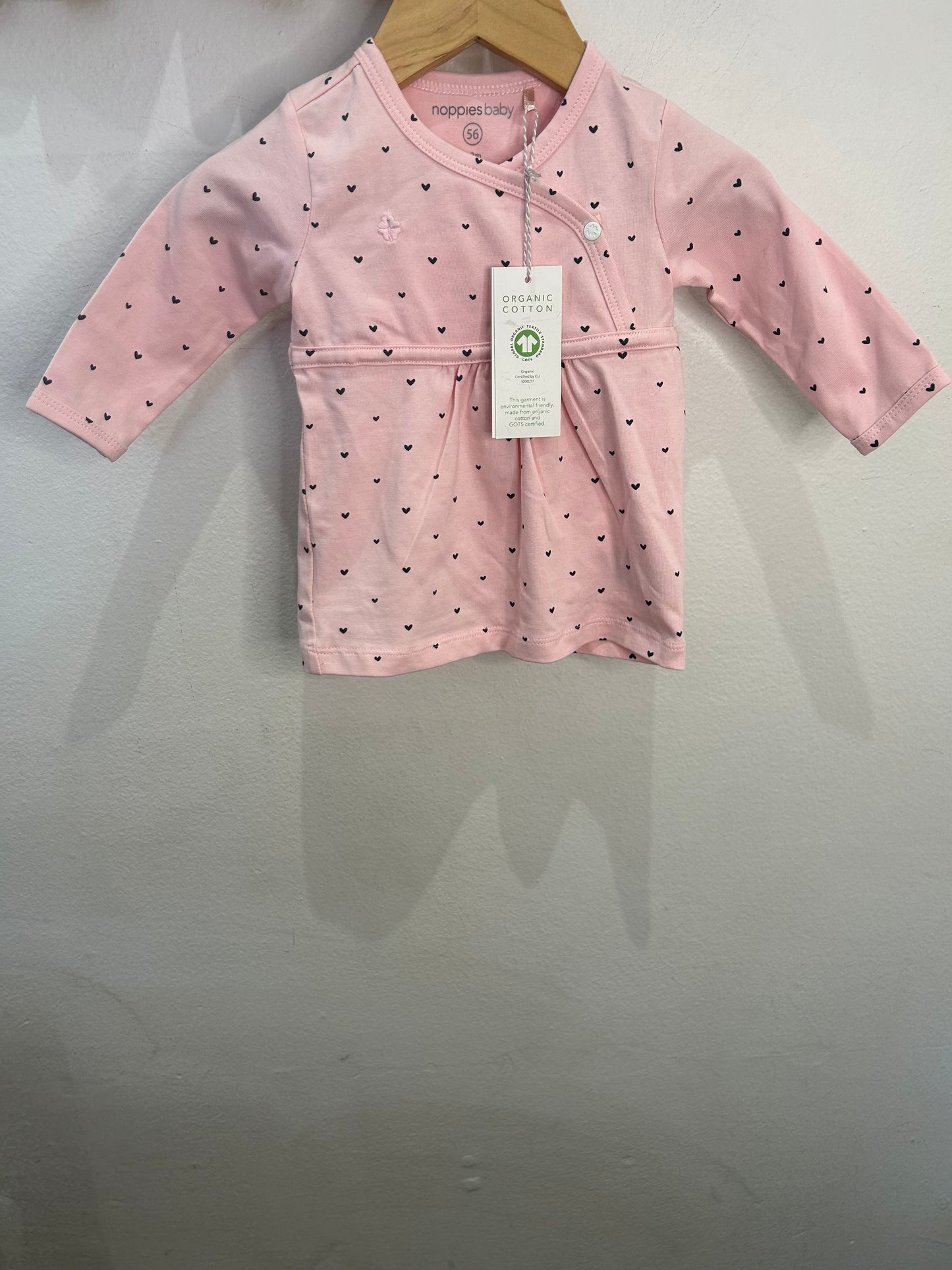 Noppies hearts dress set 1-2m