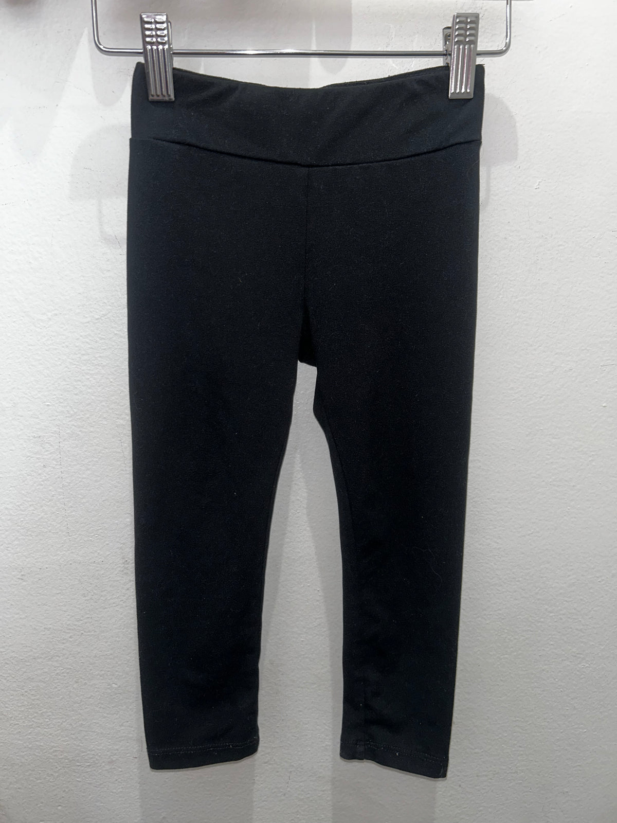 Lazypants black leggings 4y
