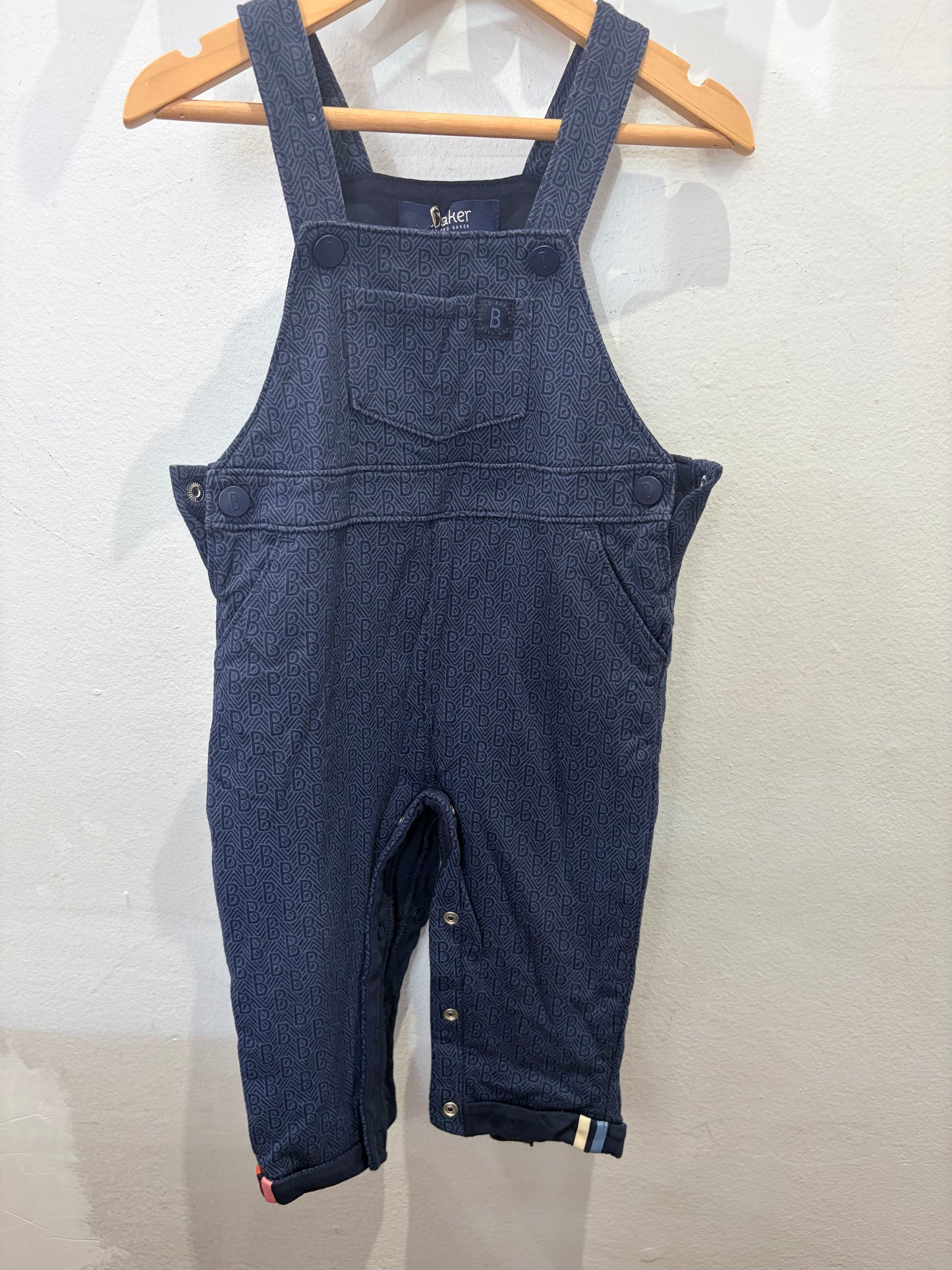 Ted Baker blue romper 9-12m