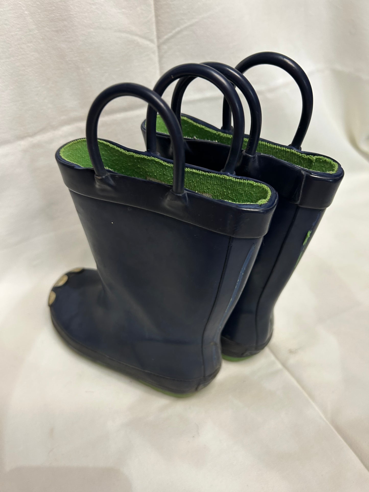 C5 navy rainboots