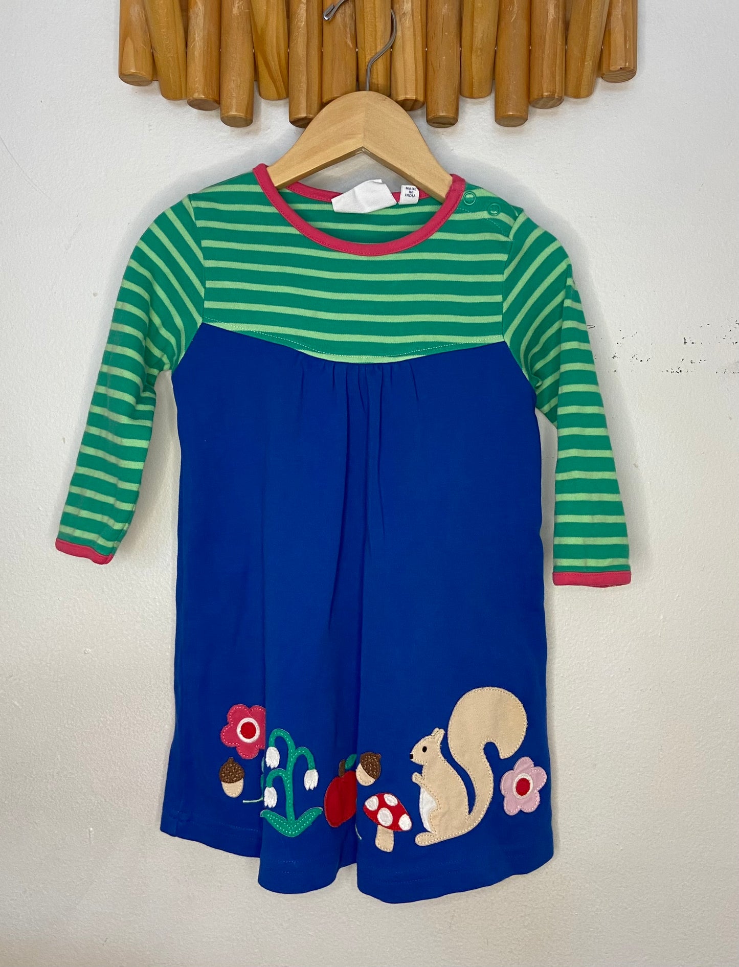 Toby Tiger garden dress 18-24m