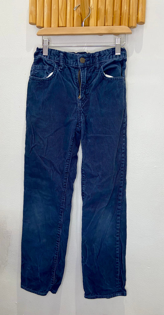 Blue corduroy original fit pants 12y