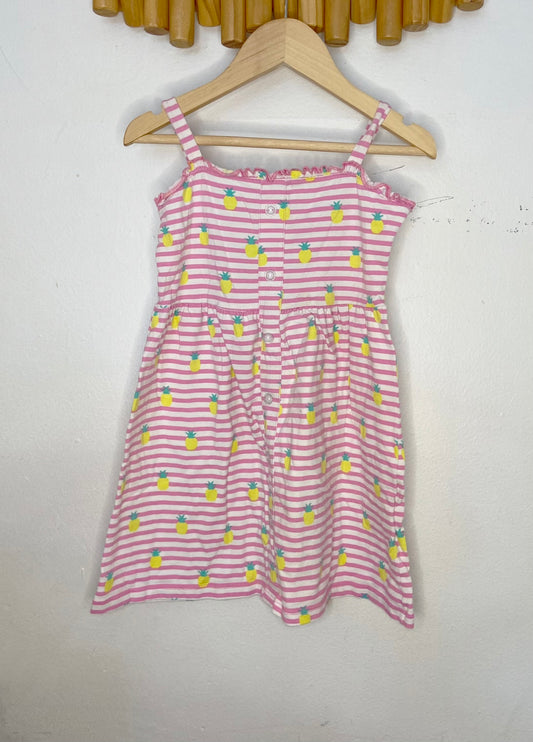 Pineapples dress 3-4y