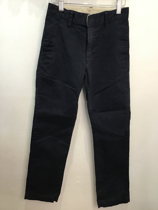 Classic slim black chinos 10y