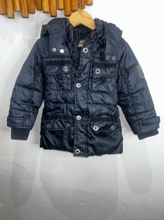 Navy mid-weight jacket 24m