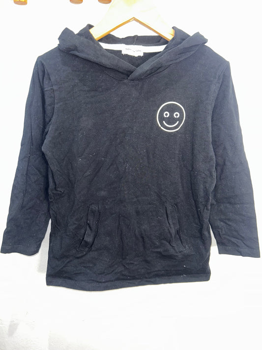 Miles the Label lightweight hoodie black 7y
