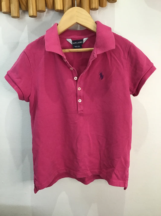 Tee pink Polo 8-10y