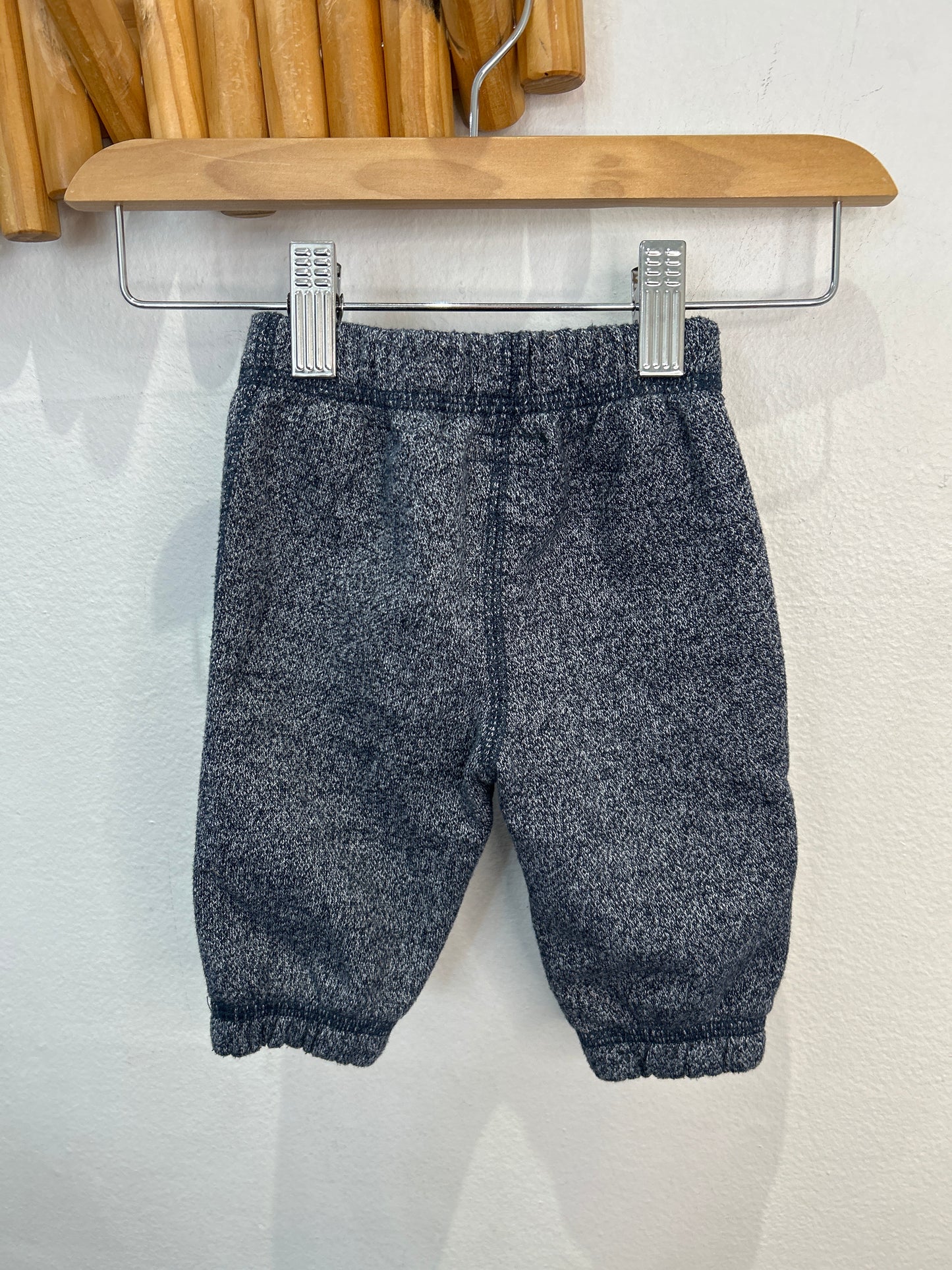 Roots blue melange pants 0-3m
