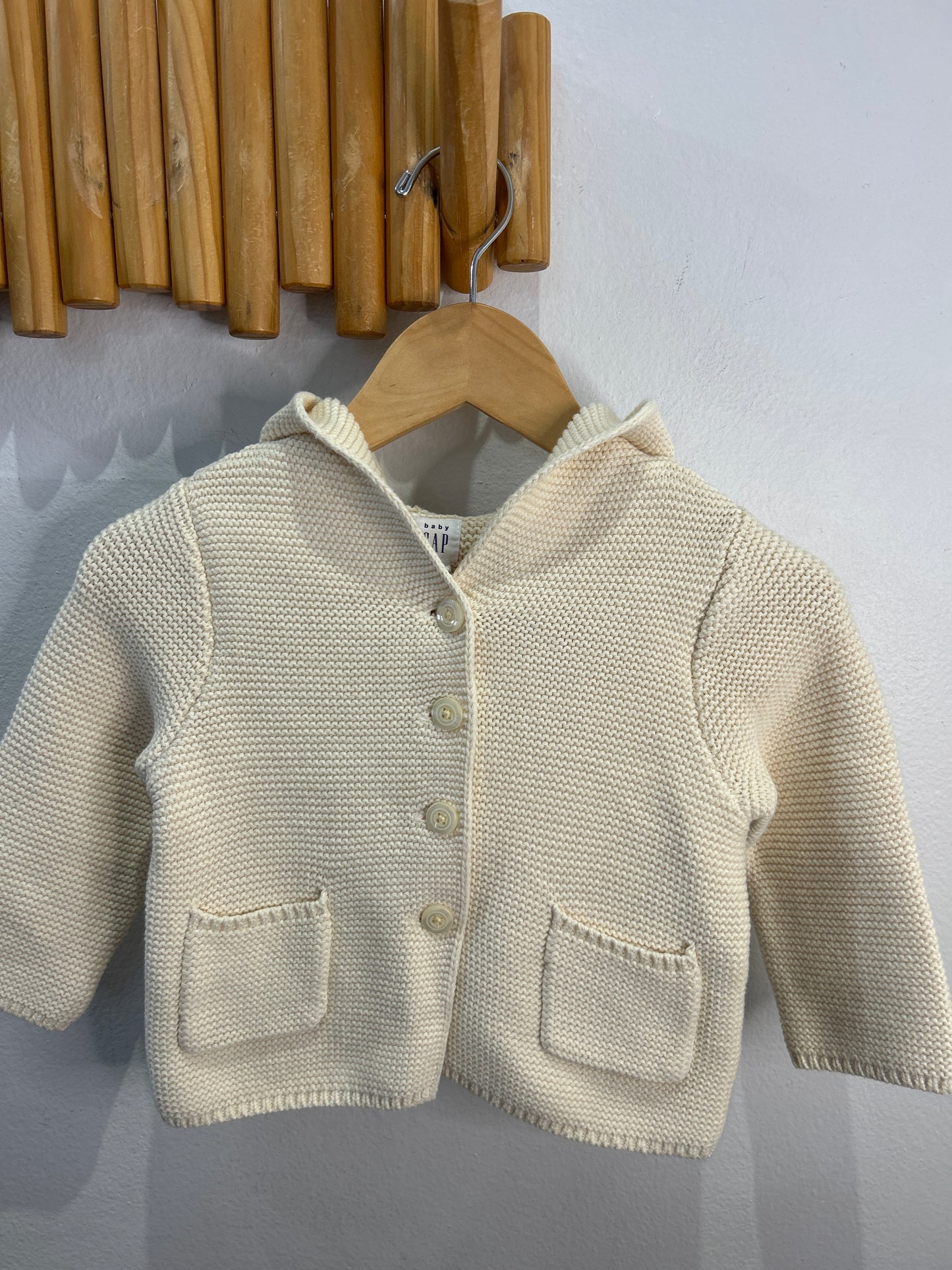 Cream brannan sweater 12-18m NEW