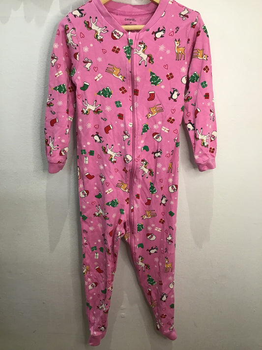 Sleeper Santa and unicorns 4y