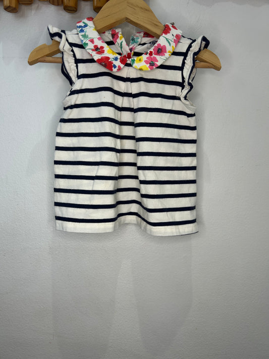 Collared a-line tanktop 12-18m