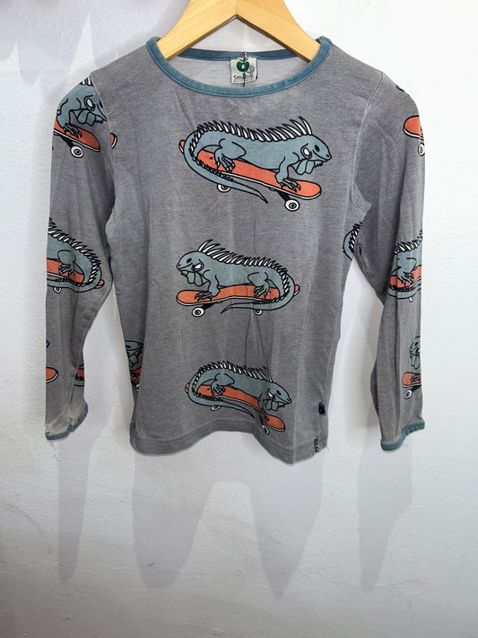 Smafolk iguana longsleeve 4-5y