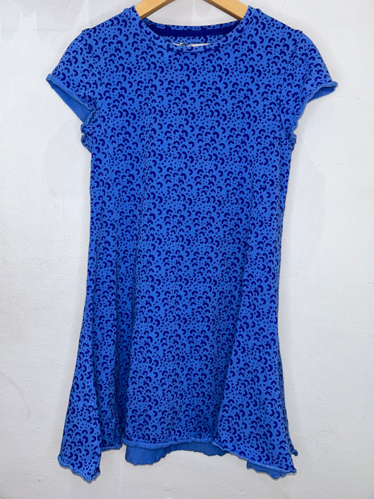 Macaroni print dress 9-10y