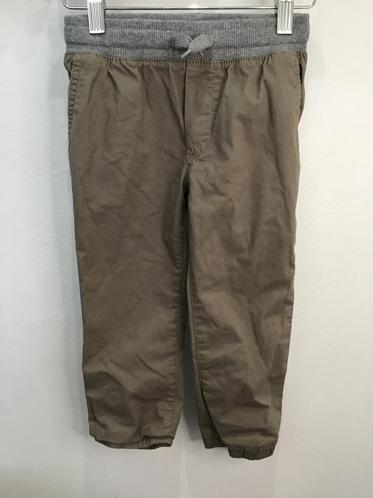 Brown pull-on pants 3y