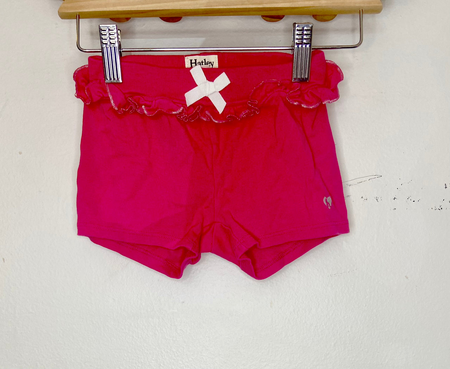 Hatley hot pink shorts 2y