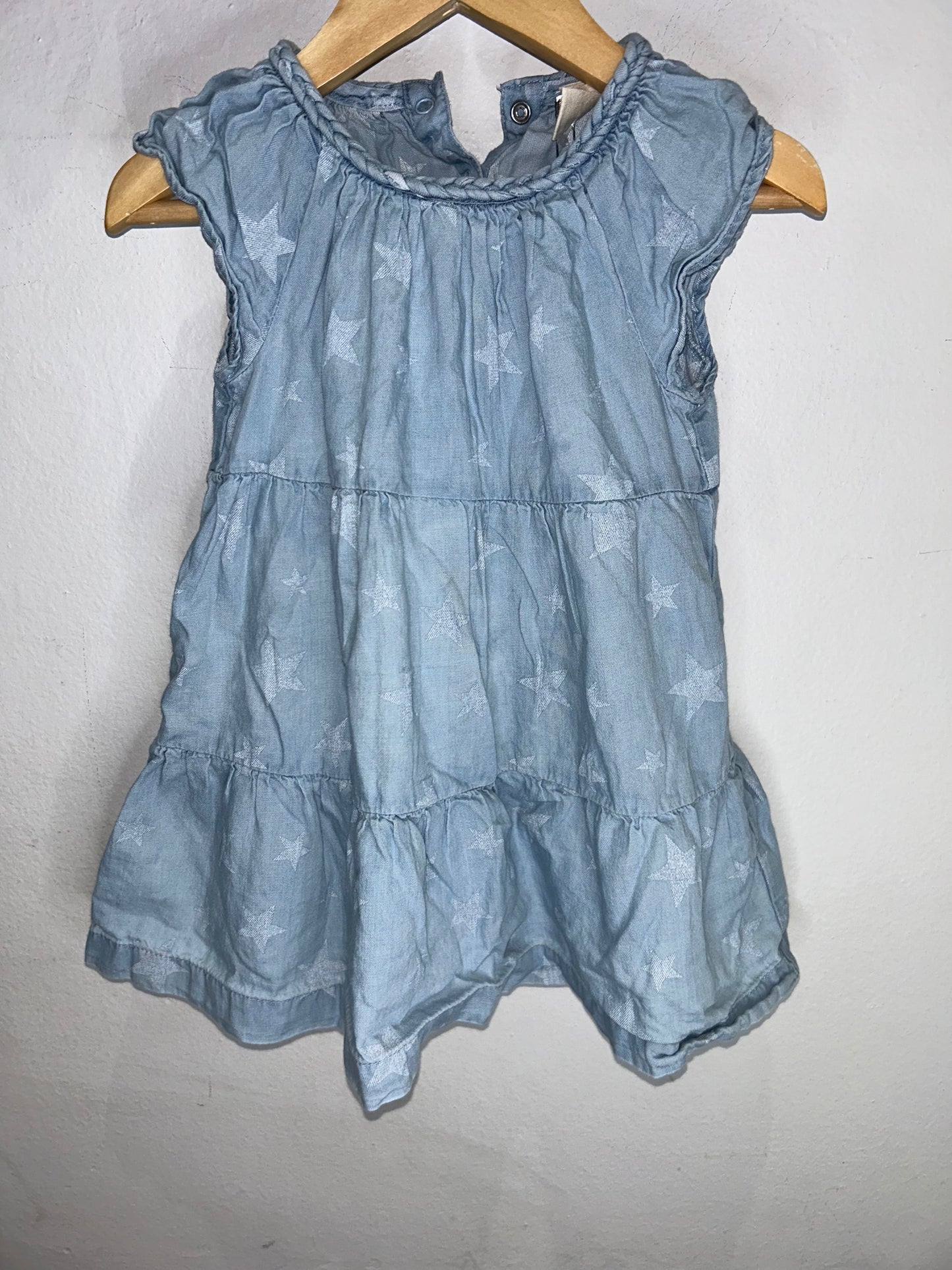 Chambre Dress and Diaper Cover 18m