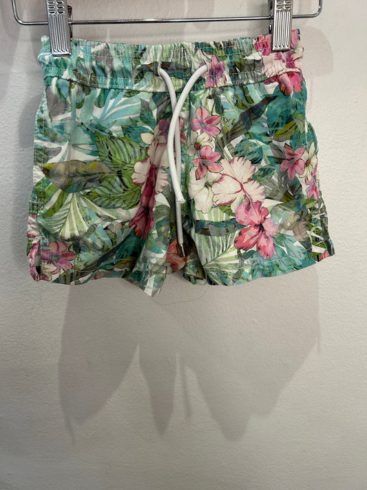 Hibiscus swim shorts 4y
