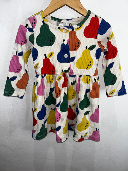 Hannah Andersson fruits dress 2y
