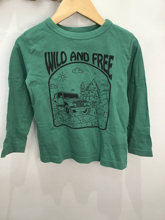 Longsleeve wild and free 3y