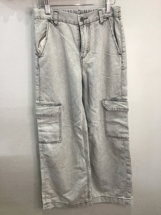 Wide leg cargo pants 10-11y