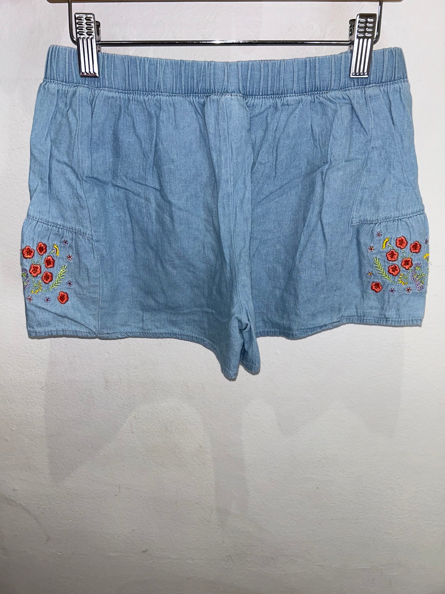 Embroidery light chambray set 12y