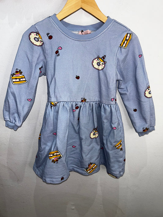 Desserts pullover dress 4y