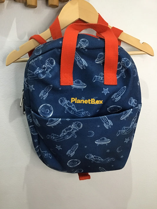 Navy backpack Canada flag