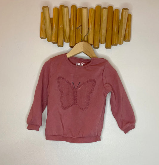 Butterfly pullover 12-18m