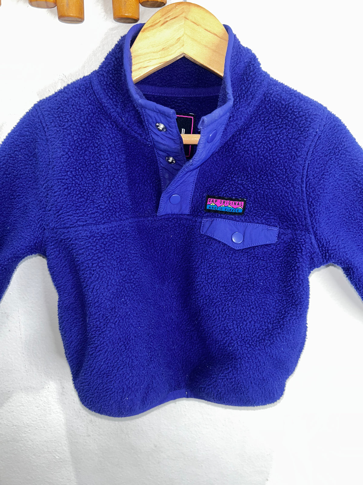 Purple arctic fleece pullover 18m