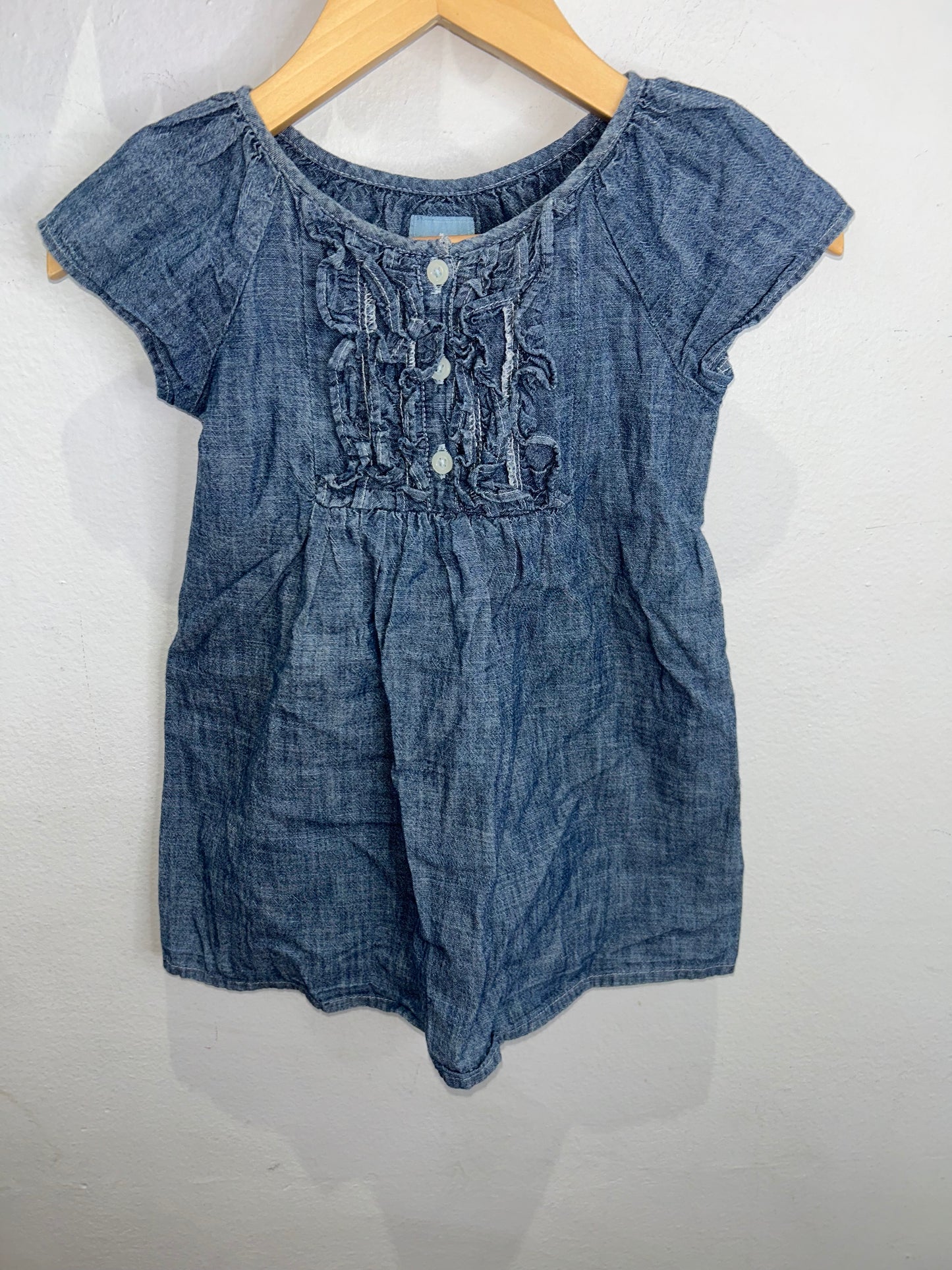 Chambray dress 18-24m