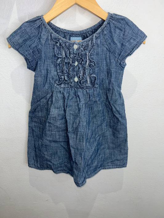 Chambray dress 18-24m