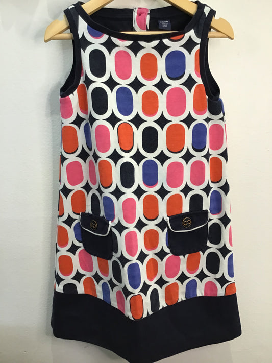 Circles mod dress 5y