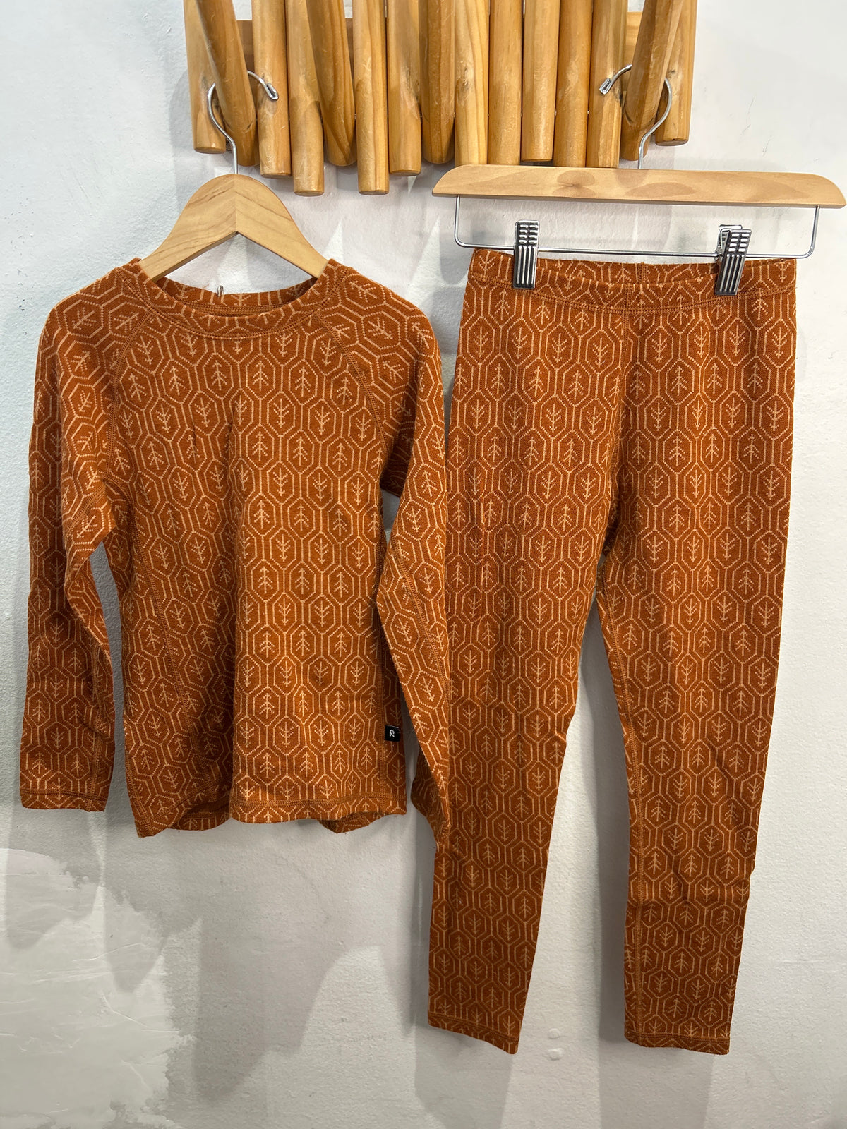 Reima brown thermal set 8-9y