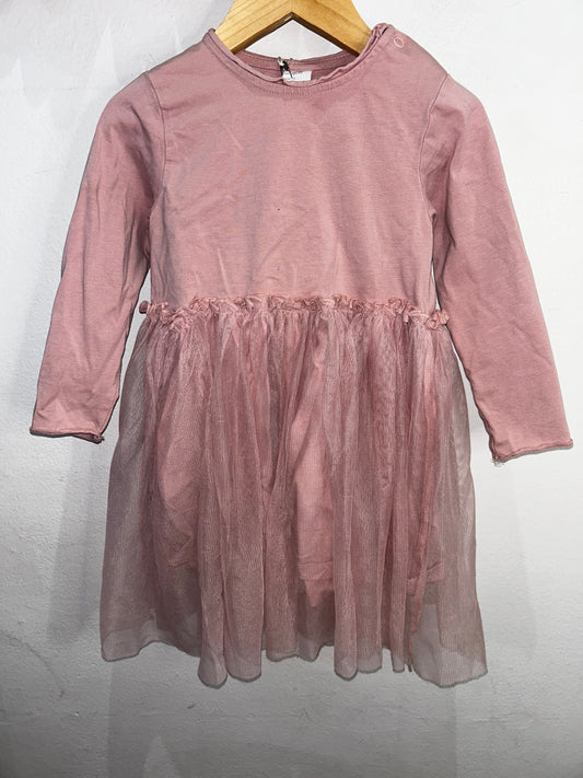 Light pink tulle dress 18-24m