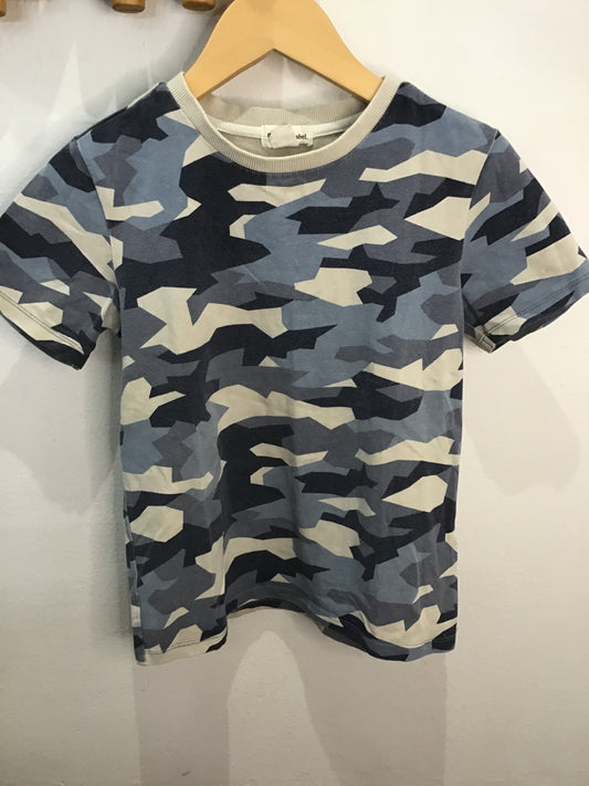 Tee Miles blue pattern 6y*