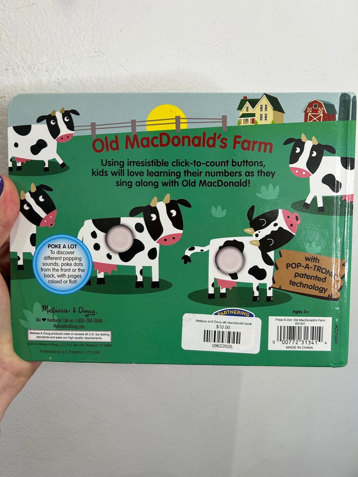 Melissa and Doug old macdonald book